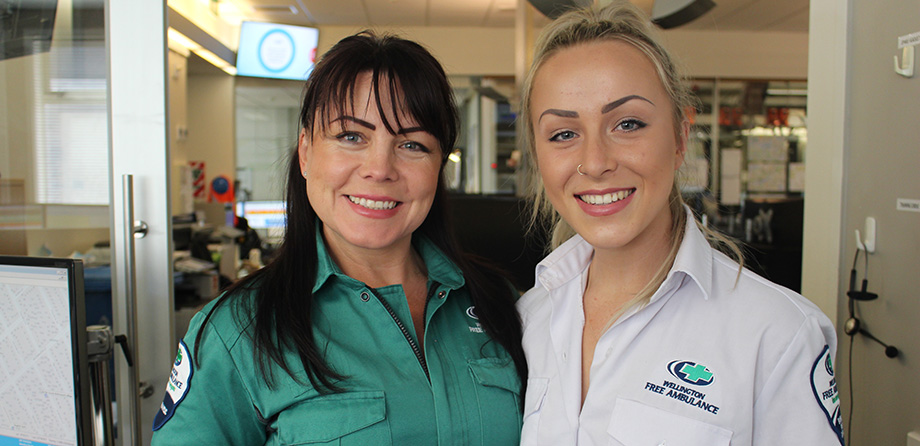 Caroline and Caitlin two of our Critical Communications Centre team members.