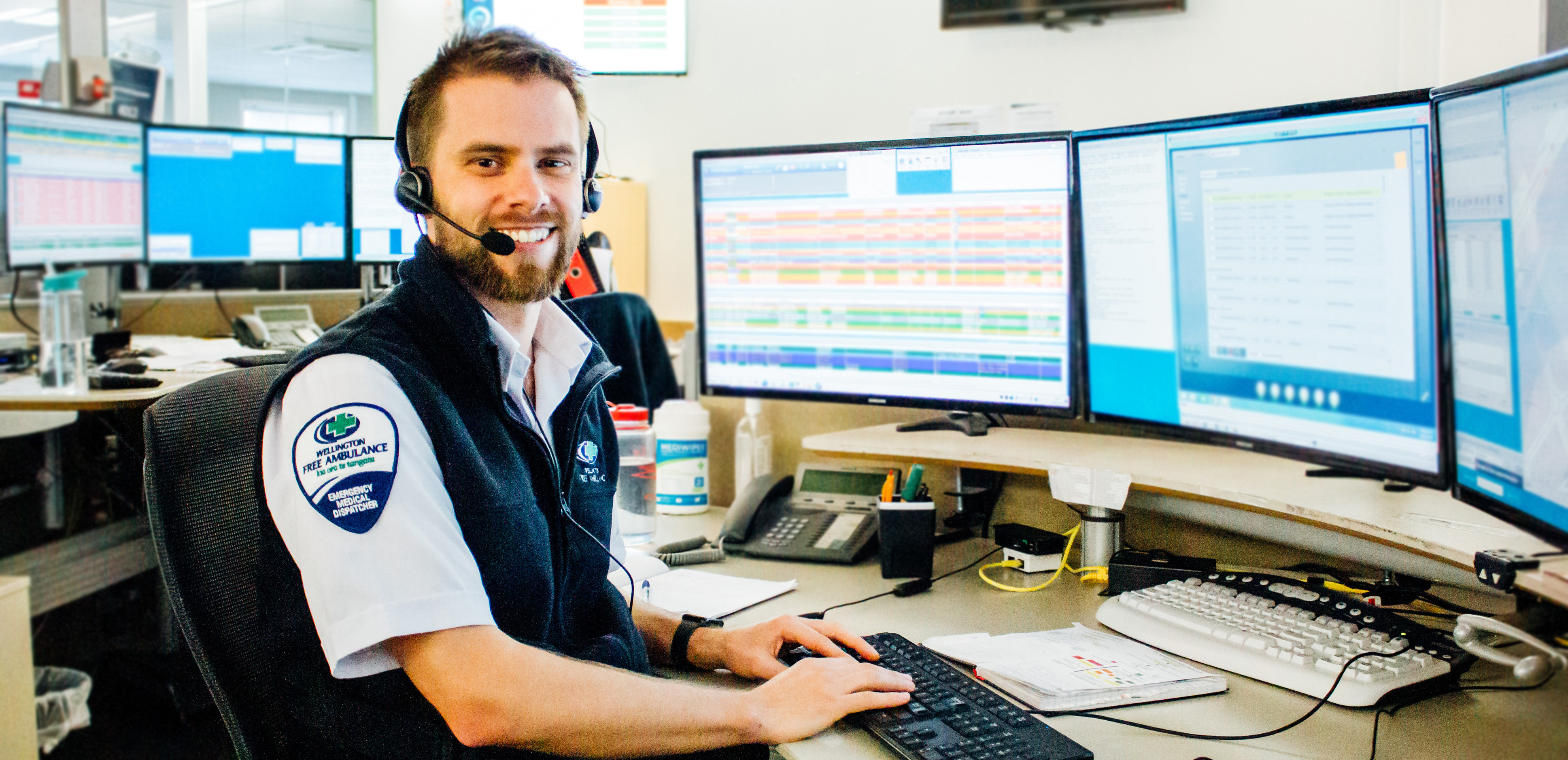 Liam from the Wellington Free Clinical Communications Centre.