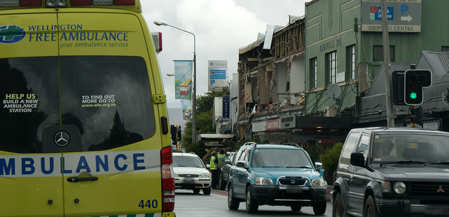 Wellington Free Ambulance in Christchurch