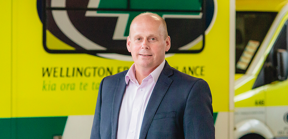 Dave Robinson has been appointed as the new Chief Executive at Wellington Free Ambulance