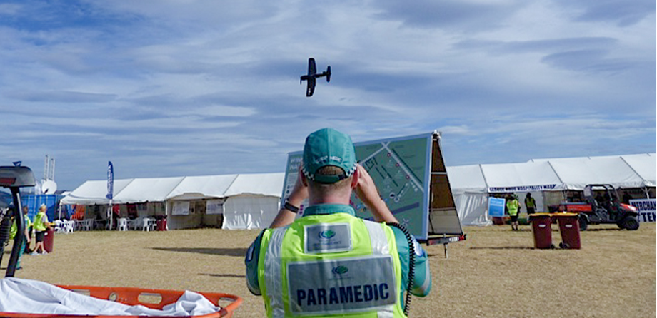 Wellington Free Ambulance has provided medical coverage at Wings Over Wairarapa since 2013.