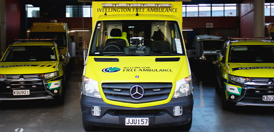 A Wellington Free Ambulance 